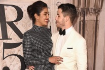 Priyanka Chopra And Nick Jonas At Ralph Lauren's NYFW Show